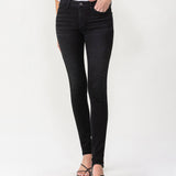 Mid Rise Ankle Skinny Jeans