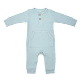 Baby Ribbed Playsuit with Pockets | Assorted Colors