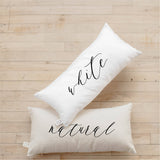 Newnan, Georgia Script Lumbar Pillow