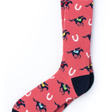 Talk Derby To Me Derby Horse Racing Sock