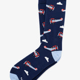 Just Plane Crazy Bi-plane Socks