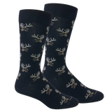 Buck Socks: Navy