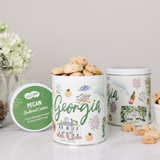 Georgia State Gift Tin: Pecan Shortbread Cookies