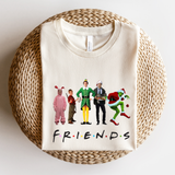 Friends Christmas movies Graphic T-shirt