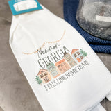 Newnan, Georgia Feels Like Home To Me Tea Towels