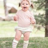 3-Pack Ballet Pink, Rosy Lane & Wisteria Mauve Knee Socks