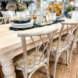 Rosemary Wooden Dining Table Set