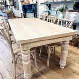 Rosemary Wooden Dining Table Set