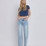 High Rise Super Wide Leg Jeans