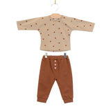 Baby Boy Set Rust Acorns