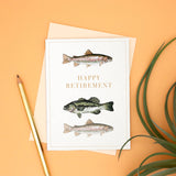 Happy Retirement Fishing Card