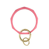 Silicone Bracelet Diamond Keychain | Assorted