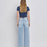 High Rise Super Wide Leg Jeans