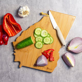 Georgia Cutting Board with Artwork by Fish Kiss™