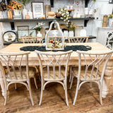 Rosemary Wooden Dining Table Set