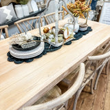 Rosemary Wooden Dining Table Set