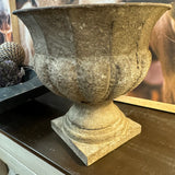 Distressed Metal Urn