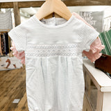 Katie and Kyle Smocked Bubble Romper