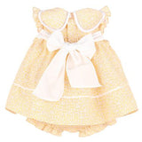 Sophie & Lucas Bloomy Petals Float Dress Petal Collar | Yellow Print