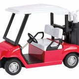 Toysmith Pull-Back Golf Cart-Toy Car, Die Cast