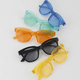 Kids Bright Square Sunglasses: MIX