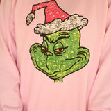 Pink Sassy Grinch Sweatshirt / Tee