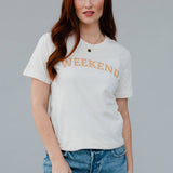 Weekend Tee - White