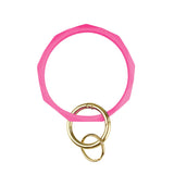 Silicone Bracelet Diamond Keychain | Assorted