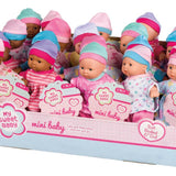 My Sweet Baby 6" Mini Babies-Asst Skin Tones Dolls