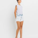 Miraculous | High Rise Distressed Shorts