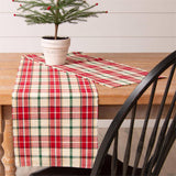 Table Runner - Red Christmas Plaid