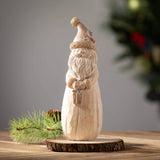 Natural Rustic Santa Figurine