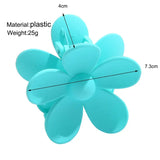 Flower Hair Clip Hair Claw in Colors