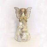 7" Capiz Chips Angel (Gold)