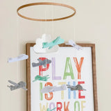 Play Is the Work of Childhood Wood Sign