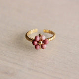 Pink Daisy Ring