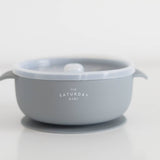 The Saturday Baby Suction Bowl With Lid | Multiple Colors