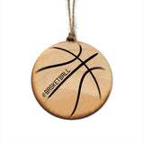 Basketball Christmas Ornament