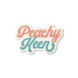 Peachy Keen Sticker