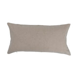 Linen Blend Pleated Lumbar Pillow