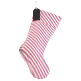 Ticking Stripe Christmas Stocking