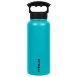 34 oz Double-Wall Vacuum Insulated Bottles w/ 3 Finger Grip