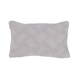 Woven Cotton Jacquard Lumbar Pillow