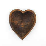 Small Heart Wooden Bowl