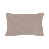 Woven Cotton Jacquard Lumbar Pillow